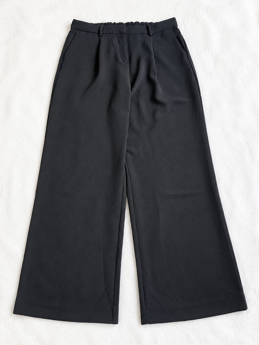 DKNY Black Wide Leg Dress Pants Size 14 Career, Business  Office, Workwear